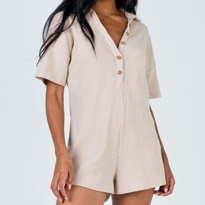 Princess Polly Ribbed Romper